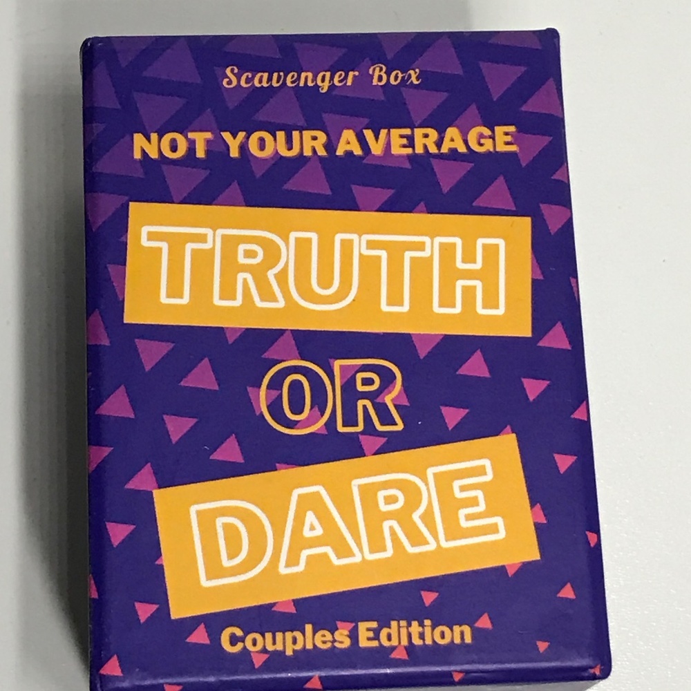 Truth Or Dare-Couples Edition-Scavenger Box